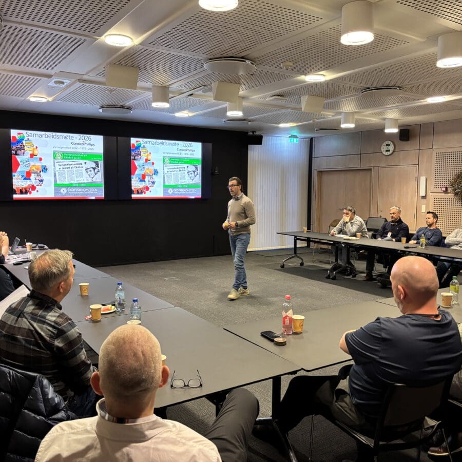Startskuddet for årets samarbeidsmøter har gått, styremøte, Nirisen m.m.
